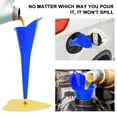 thumbnail image 4 of Long-Neck Oil Funnel for Automotive – Multi-Function Plastic Funnel for Oil, Gas & Lubricants – Universal Car Accessory (Blue (1-Pack)),Blue (1-Pack), 4 of 5
