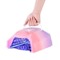 thumbnail image 2 of M - GlowPro Professional Hybrid 86W Wireless Rechargeable UV LED Nail Curing Lamp Cordless Nail Dryer for Gel Nails, Manicure, Pedicure (Ombre Purple), 2 of 16
