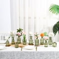 thumbnail image 6 of Glass Bud Vases Set of 36, Green Small Vases for Centerpieces, Small Glass Vase for Flowers, Vintage Bud Vase in Bulk for Wedding, Party, Events, Reception, Home Decor, 6 of 6