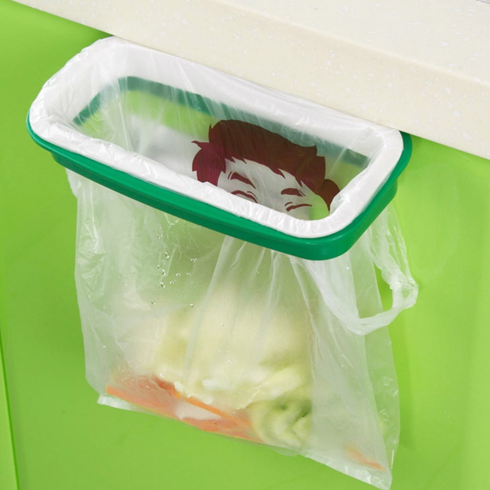 Door Kitchen Cupboard Stand Garbage Rubbish Trash Storage Bag Bin Rack Holder 
