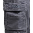 thumbnail image 4 of UNIONBAY Men's Wyatt Stretch Cargo Short Gray, 36, 4 of 4