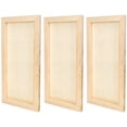 thumbnail image 1 of FESTFENDS 3pcs DIY Picture Frame Khaki Color Rectangular Wood for Home Decoration, 1 of 8
