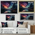 thumbnail image 4 of Designart "Northern Lights Luminescent Euphony I" Landscapes Canvas Wall Art, 4 of 5