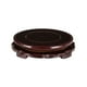 thumbnail image 2 of Maceta de madera giratoria con base circular, para pecera, jarrón, piedra extraña, base decorativa, decoración Base circular de madera giratoria, 2 of 9
