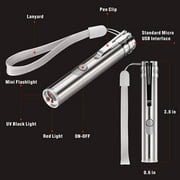 Rechargeable Cat Laser Pointer Toy, 3 Mode Red Laser Pointer, Interactive Light Training Tool with USB Charging for Cat Dog Exercise Playing