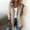 A1-Beige, variant on Women Corduroy Denim Patchwork Shacket Zip Up Long Sleeve Color Block Jean Jacket, Casual Slim Fit Fall Patchwork Coat, Spliced Denim Collar Outwear for Daily Travel Athleisure Black L