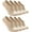 Beige - 4 Pairs_(8 Socks), variant on No Show Socks for Women & Men (Unisex) - Athletic Non Slip & Low Cut Invisible Socks - Soft & Stretchable Cotton Blend