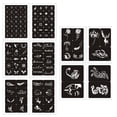 thumbnail image 4 of Temporary  Template, Portable  Stencil Album 10 Pages  for Body Art, 4 of 8