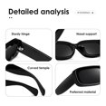 thumbnail image 4 of Gafas de sol Kimorn Retro Rectangle K1703 UV400 para mujer y hombre, 4 of 6
