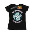 thumbnail image 1 of DC Comics Womens Wonder Woman Planet Symbol Cotton T-Shirt, 1 of 3
