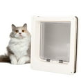 thumbnail image 4 of Porte pour Chat en Plastique, Installation à Vis, 4 Modes Verrouillables pour Cage à Animaux, 4 of 8