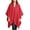 Red, variant on Lutiedan Shawl Wraps for Women, Soft Elegant Poncho Cape with Pockets, Open Front Scarf Blanket Cardigan for Fall Winter,Navy