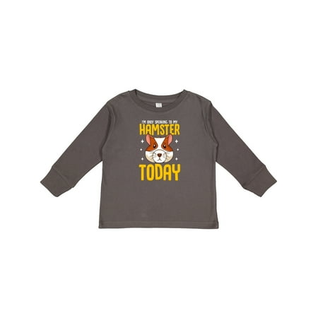 

Inktastic Hamster Kids Pet Gift Toddler Boy or Toddler Girl Long Sleeve T-Shirt