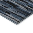 thumbnail image 3 of Addison Rugs Mayfield Premium Machine Washable Transitional Stripes Blue Rectangle Rug, 8' x 10', 3 of 6
