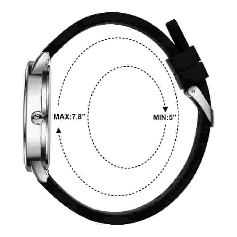 Blekon Original Nurse Watch Medical Scrub Black Colors, Easy