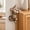 C, variant on Trovenix Cat Door Corner Decor Cute Kitty Door Frame Corner Ornament Funny Peeking Cat Door Topper for Home Room Doorway Holiday Wall Decoration