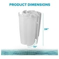 thumbnail image 3 of FS-2004 Sq Ft Vertical DE Grid Replacement Swimming Pool Filter Set, Compatible with American, Hayward, Pac-Fab, Sta-Rite, Astral and More, 3 of 7