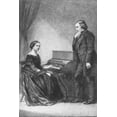 thumbnail image 1 of 24x36 gallery poster, Clara and Robert Schumann, 1 of 1