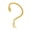 Golden, variant on 1Pc Exaggerated Snake Shape Ear Cuff Earring Retro Small Animal Ear Clip Fine Workmanship Earring Fashion Accessories