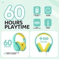 thumbnail image 4 of Auriculares Bluetooth JoySpark Kids 60h Playtime Green, 4 of 7