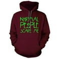 thumbnail image 4 of Normal People Scare Me Hoodie, 4 of 9