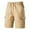 Khaki, variant on Herrnalise Mens Work Shorts 9" Work Pants for Mens Portable Phone Charge Shorts Multi Pokets Cargo Shorts Comfy Cotton blend Shorts Gray