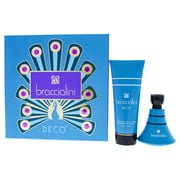 Deco Pour Femme by Braccialini for Women - 2 Pc Gift Set 3.4oz EDP Spray, 6.8oz Body Lotion