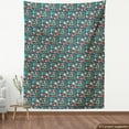 thumbnail image 3 of Summer Fabric by the Yard, Ornamental Fruits Blooming Flowers and Foliage Arrangement Warm Season Elements, Decorative Upholstery Fabric for Sofas and Home Accents, 3 Yards, Multicolor by Ambesonne, 3 of 4