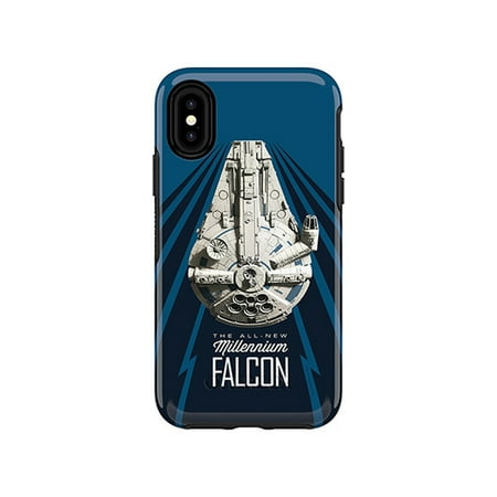 - Otterbox Symmetry Series Solo: A Star Wars Story Case for iPhone X, Millennium Falcon