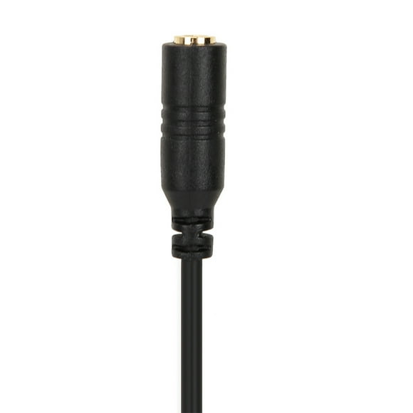 TRS to TRRS Converter Adapter Cable, Male Female 3.5mm Earphone Headphone Microphone Converter Cable, Compatible with Smartphone, Tablet, DSLR Camera