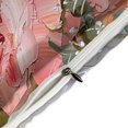 thumbnail image 4 of HAHDAXIA Oil Flower Bedding Solid Comforter Set for All Seasons,3 Pieces(1 Comforter+2 Pillowcases),Soft Microfiber Bedding Set Queen(90"x90"), 4 of 7