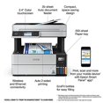 thumbnail image 4 of Impresora multifunción a color inalámbrica Epson EcoTank Pro ET-5180 con escáner, fotocopiadora, fax, alimentador automático de documentos y PCL/Postscript, color blanco, tamaño grande, 4 of 5
