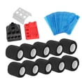 thumbnail image 1 of Machine Supplies Set Elastic Bandage Rolls Waterproof Pen Covers Ink Cup Holder Stand, 1 of 7