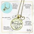 thumbnail image 5 of Luckiest Friend Necklace Gutsy Goodness Female Adult Bronze Metal Jewelry, 5 of 8