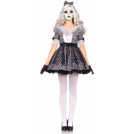 Leg Avenue 3-Piece Porcelain Doll Adult Halloween