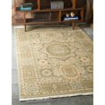 thumbnail image 3 of Unique Loom Austin Vintage Area Rug 5' x 8' Rectangular Light Green/Tan, 3 of 5