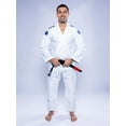 thumbnail image 2 of Fuji Baseline 2.0 Brazilian Jiu Jitsu BJJ Gi - White/Navy Blue, 2 of 9
