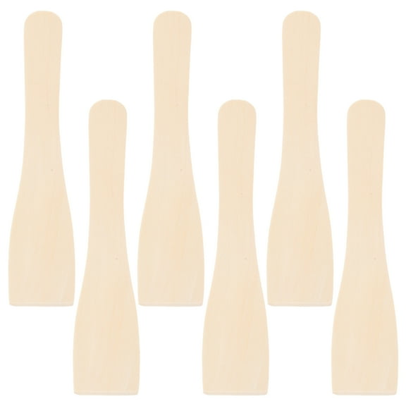 WEAVILUX Cooking Utensil Wood Turning Kitchen Utensils for Home Cooks in Cooking 6pcs