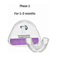 thumbnail image 1 of Teeth straightener, dental braces orthodontic teeth trainer set for adults, alignment 3 stage tooth retainers, 1 of 5