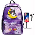 thumbnail image 1 of Anime Sanrio Cinnamoroll Backpack for Girl Student Bookbag Back To School Backpack Children Light Weight Bag Rucksack Mochilas, 1 of 5