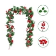 thumbnail image 4 of Rattan Border New Home Christmas Holiday Hanging Red Fruit Rattan Event Chairs for outside, 4 of 5