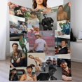 thumbnail image 4 of Blanket Glenn Star Powell Blanket Poster Soft Comfortable Warm Wool Blanket Fan Gift Suitable for Room Sofa Office Bed Car Camping Sofa Decoration Comfortable 30"x40", 4 of 6