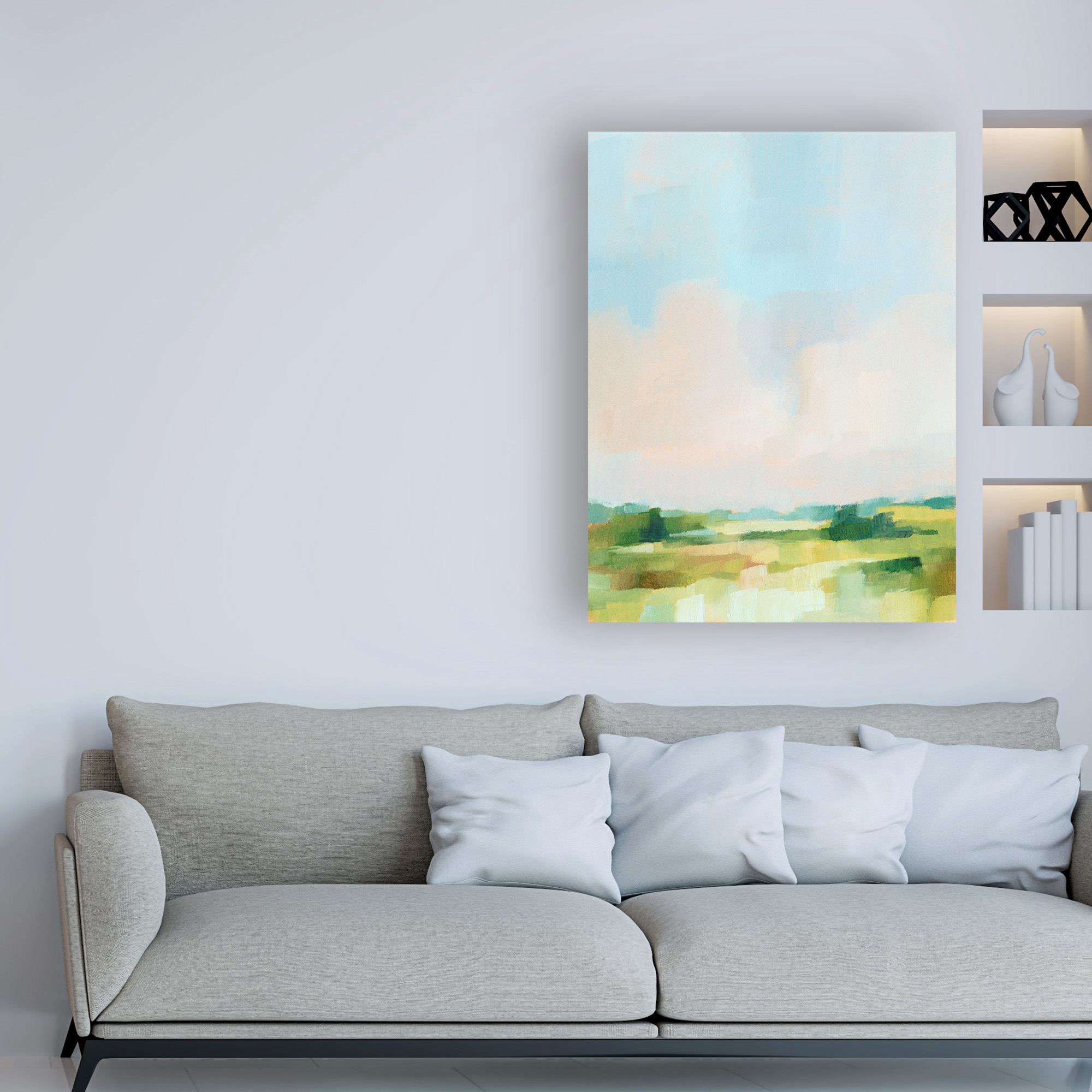 Trademark Fine Art 'Spring Skies II' Canvas Art by Ethan Harper