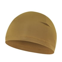 Cycling Hats for Youth Stretchy Quick-Drying Skull Cap Size 3-15 Teens Boys & Girls Casual Solid Color Breathable Athletic Biker Yarmulke Hat