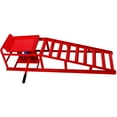 thumbnail image 4 of 2 Pack Hydraulic Car Truck Ramps 10000lbs 5T 11000lbs,Low Auto Profile Car Lift Service Ramps Truck Trailer Garage, Height Hydraulic Vehicle Ramps ,Red, 4 of 9