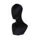thumbnail image 1 of Cabeza de maniquí, busto, hombros, soporte para exhibición de pelucas, maniquí de salón, exhibición de joyas Negro, 1 of 9