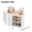 white, variant on UFORU Makeup Organizer with Drawers for Vanity, 4-Slot Makeup Brush Holder with One-Touch Open, Cosmetic Storage Box for Dresser, Bathroom Countertop and Bedroom