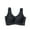 Black, variant on WREESH Lace Bra Balconette Bra Women Seamless Underwear No Underwire Bras Wireless Bras Gathered and Side Breasts Sports Lace Sleeping Bra Back-Smoothing Lightly Lined Bra Underwear White