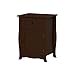 thumbnail image 3 of Lavish Home Table d'Appoint - Tiroir de Rangement et Armoire, Brun Foncé, 3 of 4