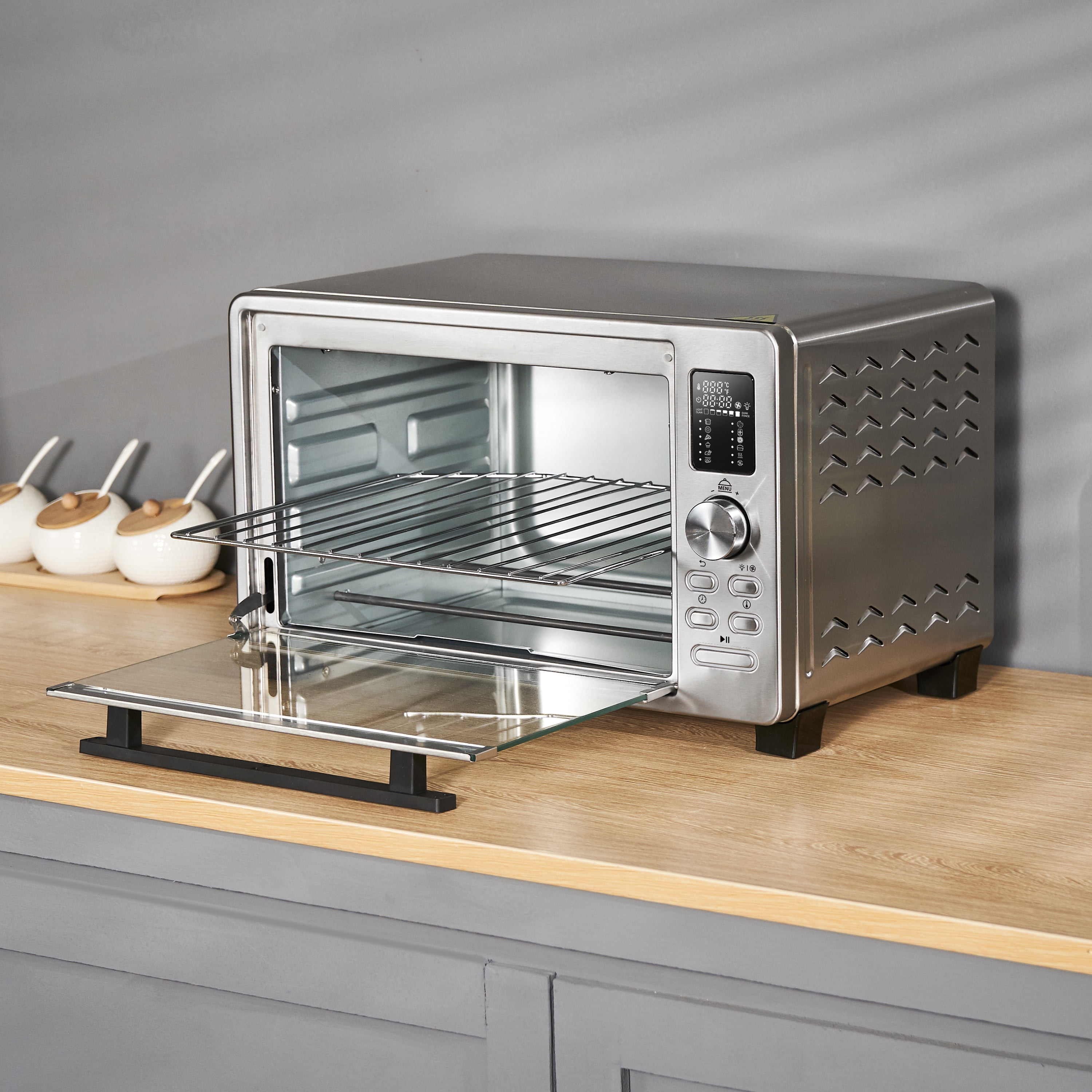 Salton Four Grille-Pain à Convection et à Air Chaud Salton Convectifry – Numérique, Convection, Friteuse à Air, 23 L / 24 QT